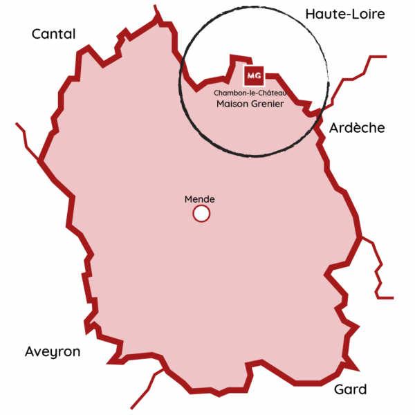 Carte zone d'approvisionnement