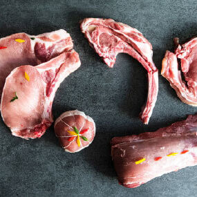 Colis de viande